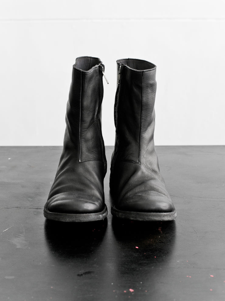 A DICIANNOVEVENTITRE <br>ウィメンズサイドジップブーツ ST9 / BLACK