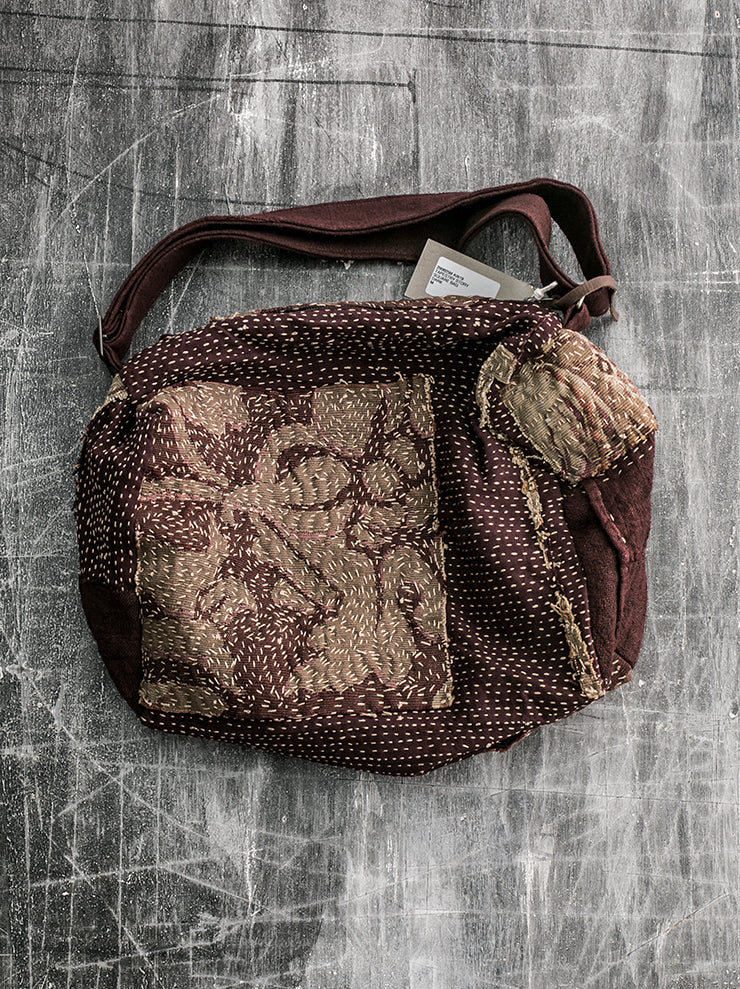By Walid<br> Square bag DARK / tapestry story