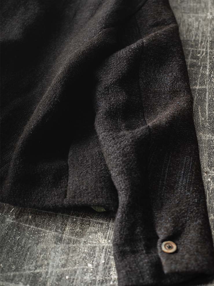 ATELIER SUPPAN <br>UNISEX re-edition wool hemp jacket