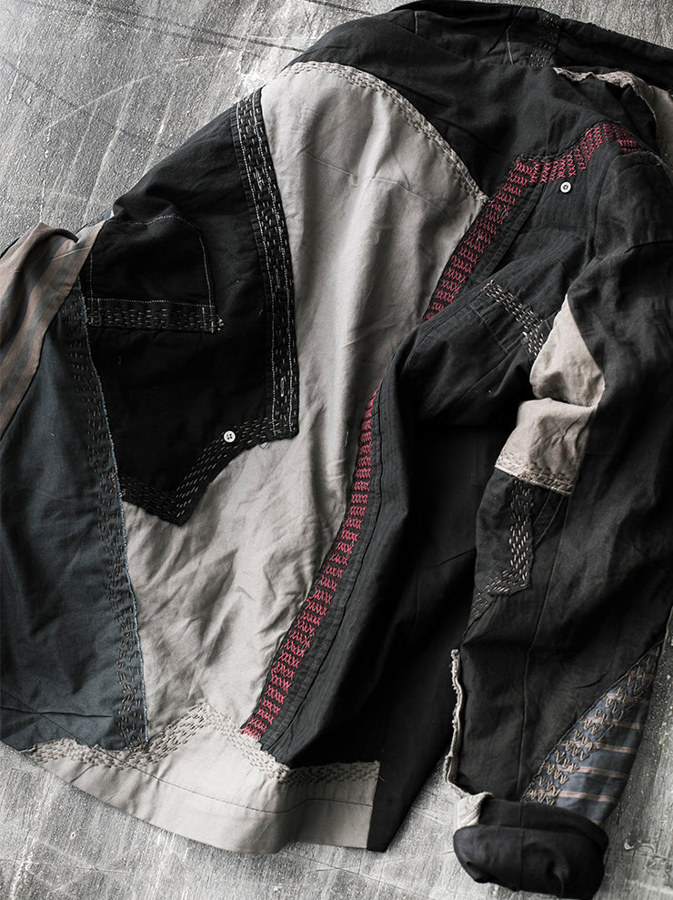 By Walid<br> Men's Milo Jacket DIRTY BLACK