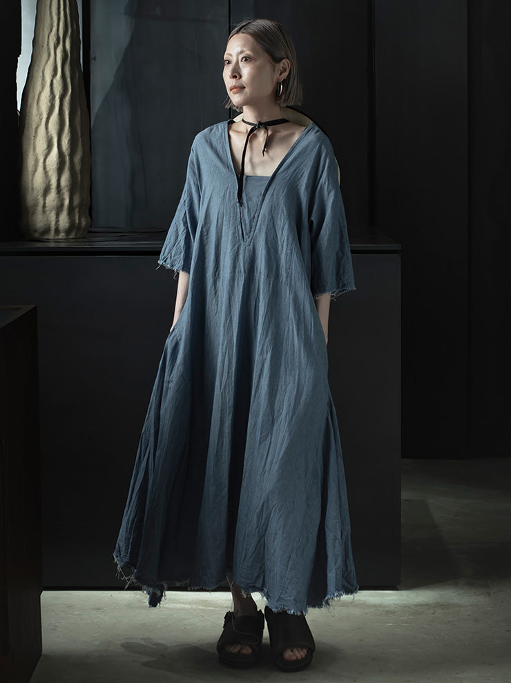 ATELIER SUPPAN<br>WOMENS ブルードレス / WASHED BLUE