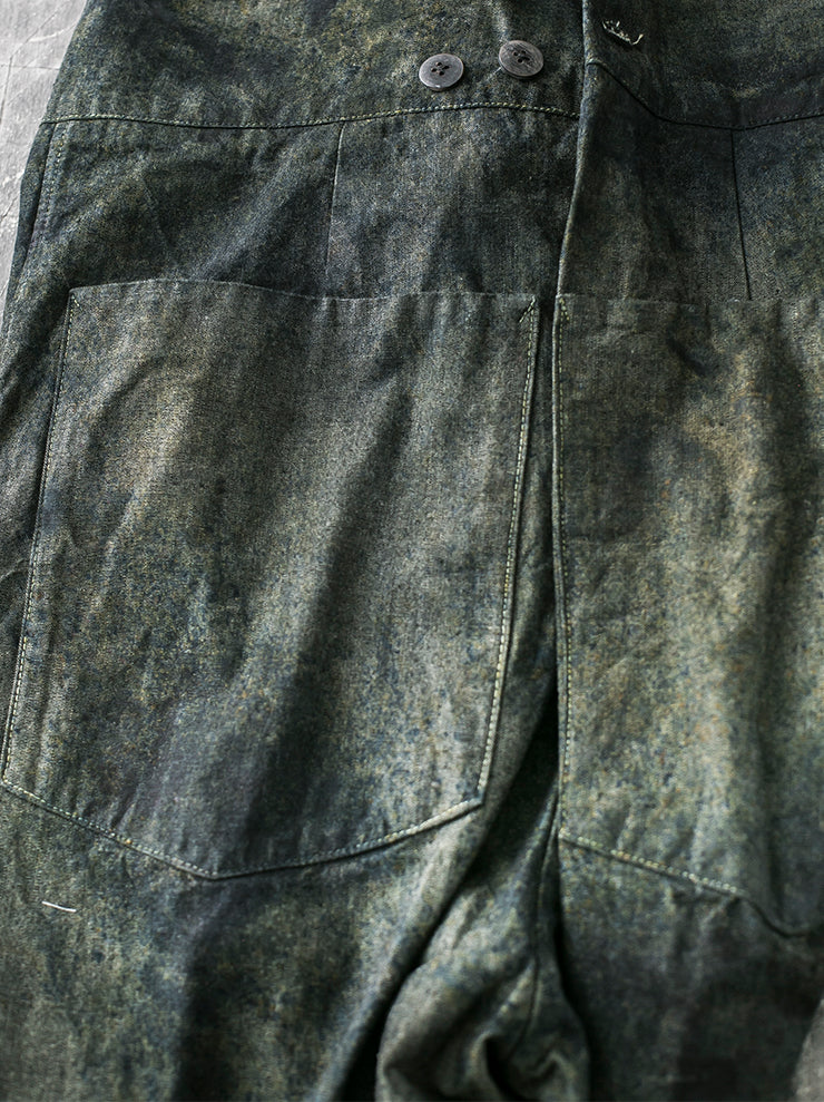 ATELIER SUPPAN <br>WOMENS pleated jeans