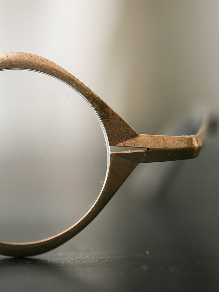 RIGARDS×DETAJ<br> Copper x solid wood sunglasses RED PATINA / RG0825DT