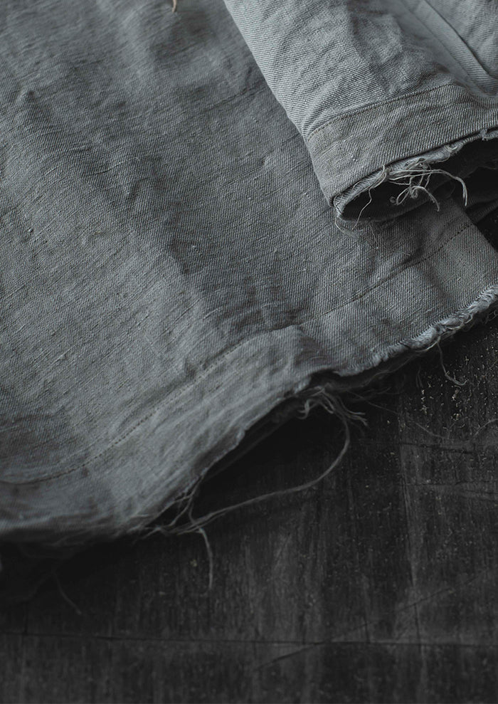 ATELIER SUPPAN<br> MENS low-cut hemp jacket