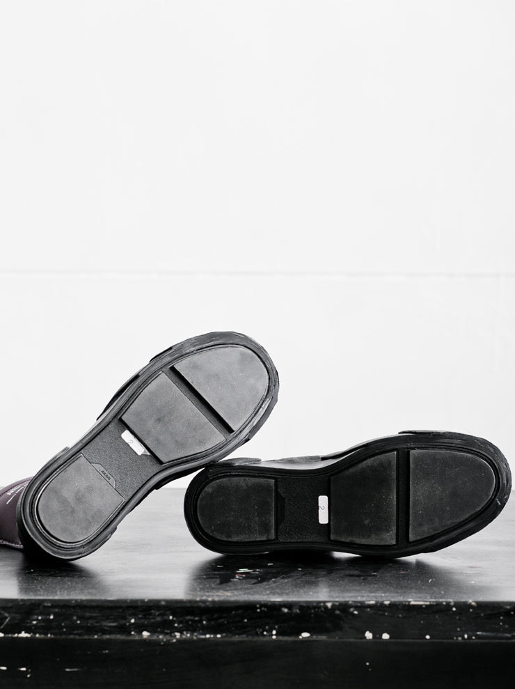 NILøS<br> Bonded edge skinny sneakers PURPLE