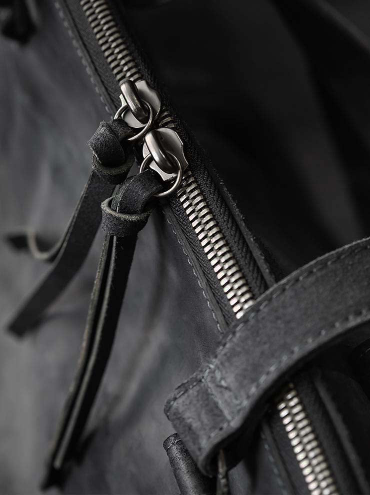 tagliovivo<br> Bowlet bag L / BLACK & SILVER