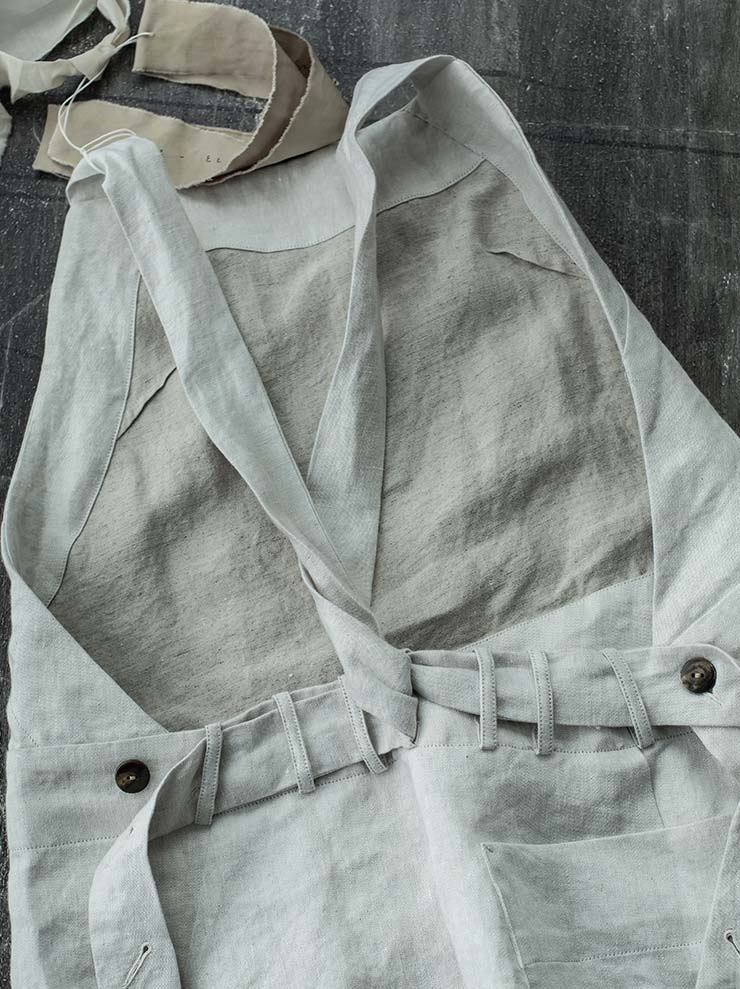 ATELIER SUPPAN<br> WOMENS apron dress