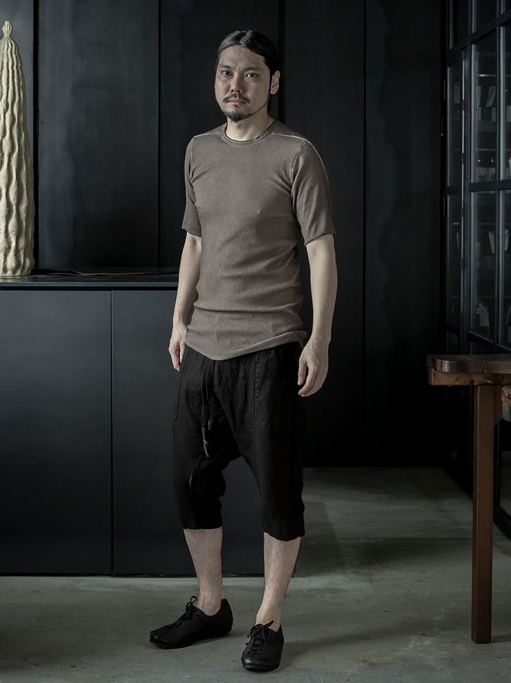 69 by ISAAC SELLAM<br>MENS ショートスリーブTシャツ / TAUPE