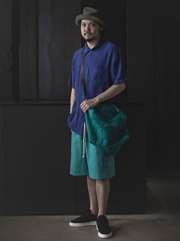 By Walid<br> UNISEX Ryan bag / TEAL