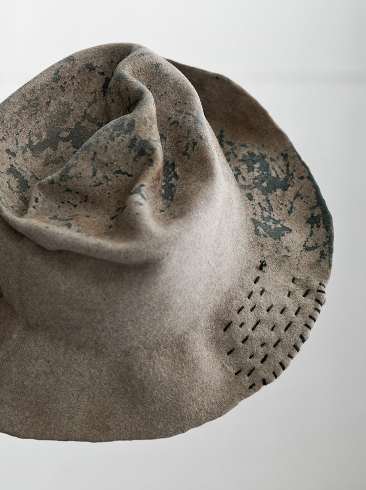 HORISAKI<br> ONE OF A KIND 32 Rabbit Fur Felt Hat
