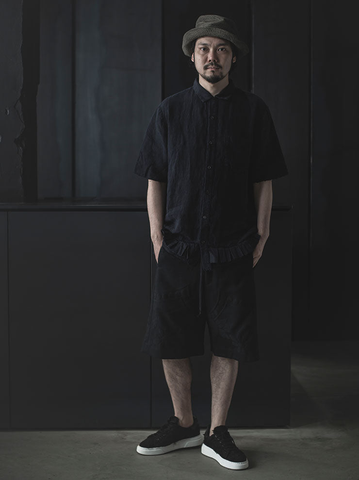 By Walid<br>MENS ドニーショーツ/ BLACK