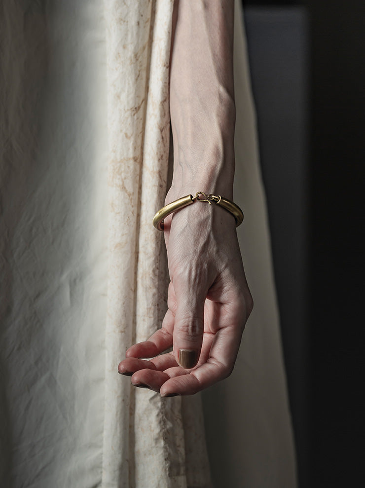 UMA WANG X DETAJ <br>AFRICAN BRASS BRACELET