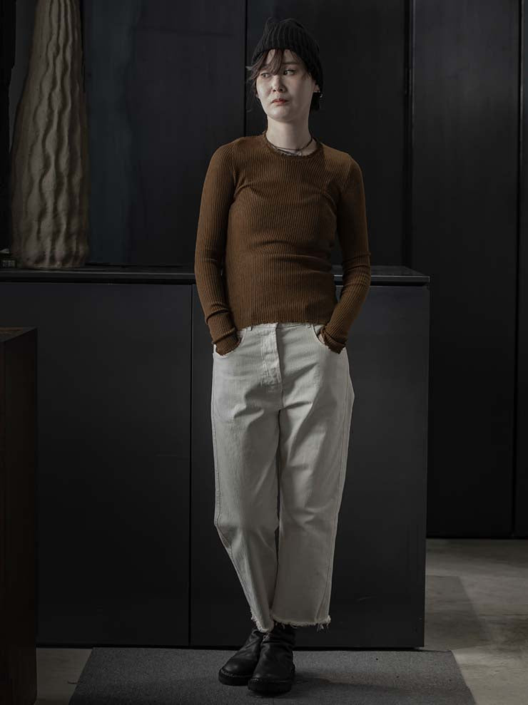 s°n / serien°umerica<br> WOMENS slim fit tops / OLIVA