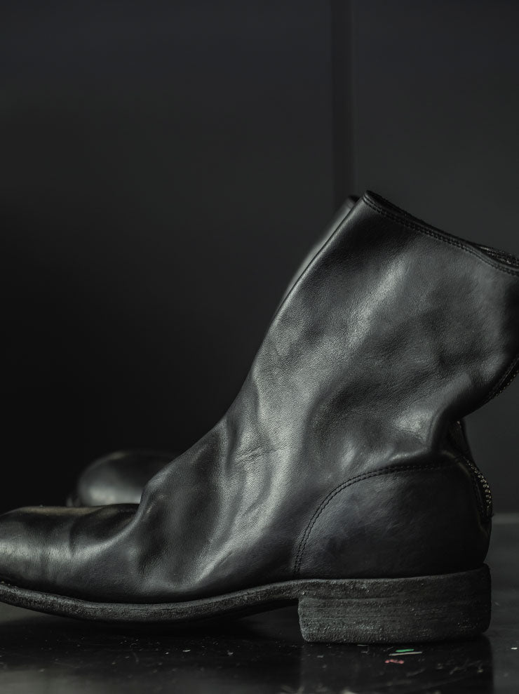 GUIDI<br>MENS バックジップブーツ 986X BLKT / HORSE FULL GRAIN