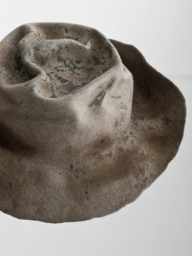 HORISAKI<br> ONE OF A KIND 32 Rabbit Fur Felt Hat