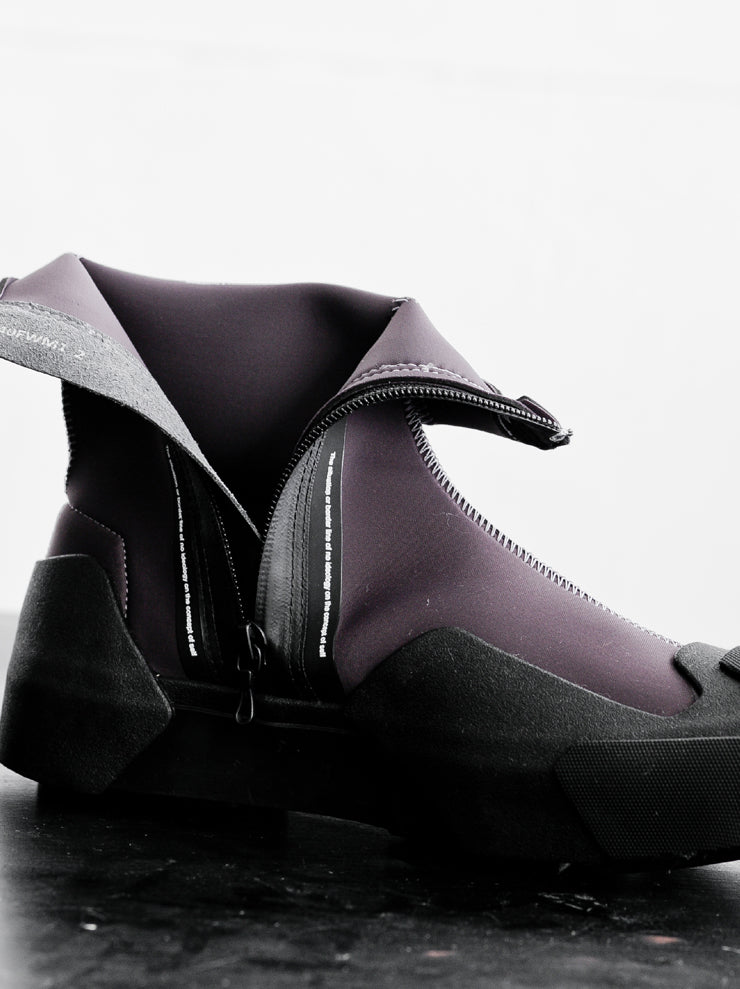 NILøS<br> Bonded edge skinny sneakers PURPLE