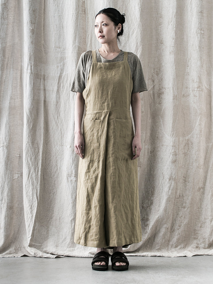 ATELIER SUPPAN<br> WOMENS linen overalls