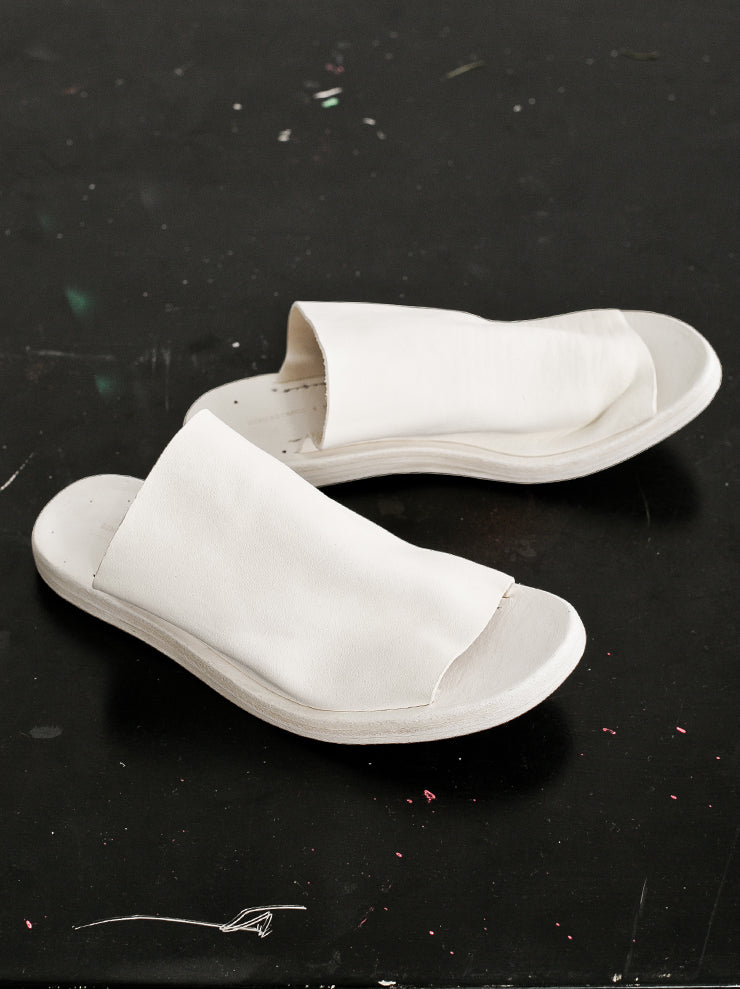 DIMISSIANOS&MILLER <br>Women's Clutter Mule Wedge Sandals WHITE