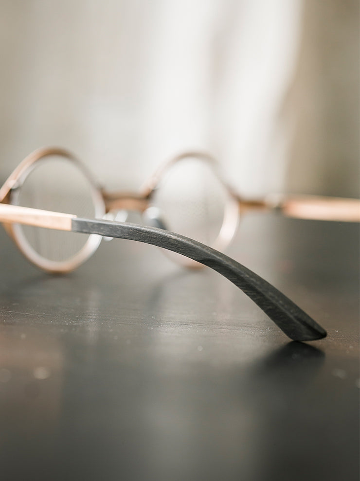 RIGARDS×DETAJ<br> Copper x solid wood sunglasses RED PATINA / RG0825DT