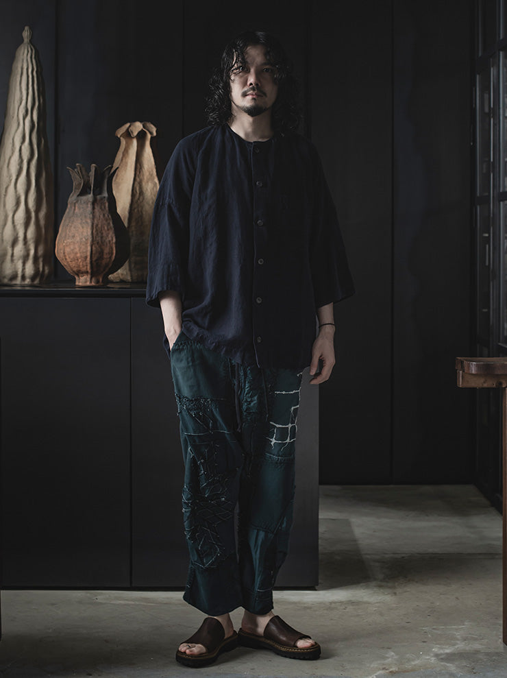 By Walid<br> MENS Hero Trousers / VERT FONCE
