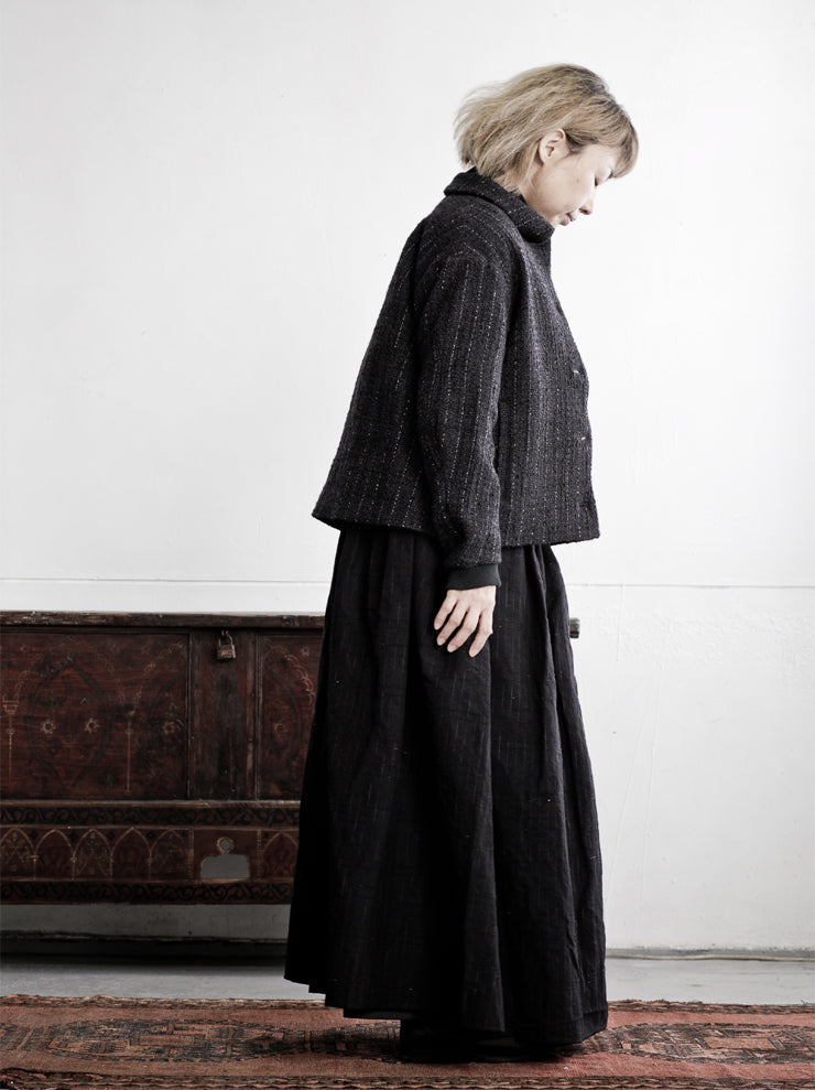 individual sentiments<br />ツイードジャケット NAVY BLACK