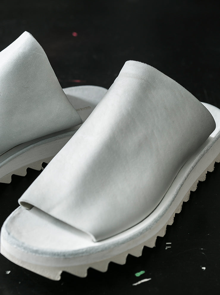 DIMISSIANOS&MILLER<br> Women's Rubber Sole Mules HORSE / WHITE GREYISH