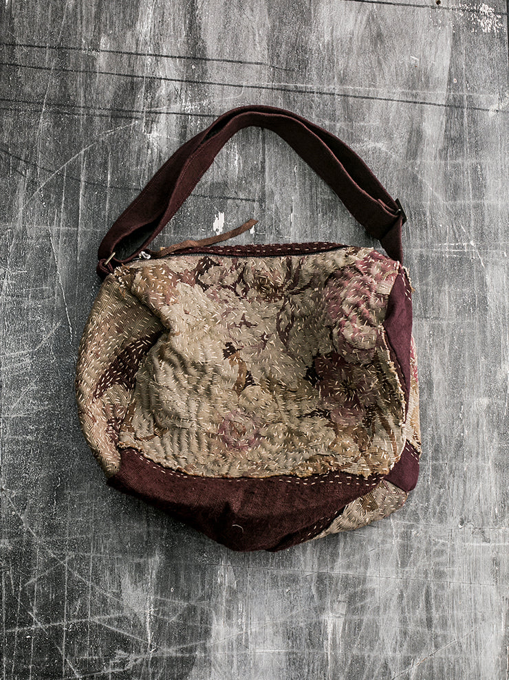 By Walid<br> Square bag DARK / tapestry story