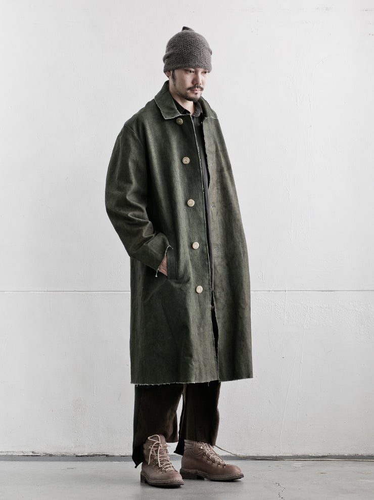 By Walid<br />メンズナディムコート MILITARY / military canvas cotton / SIZE L