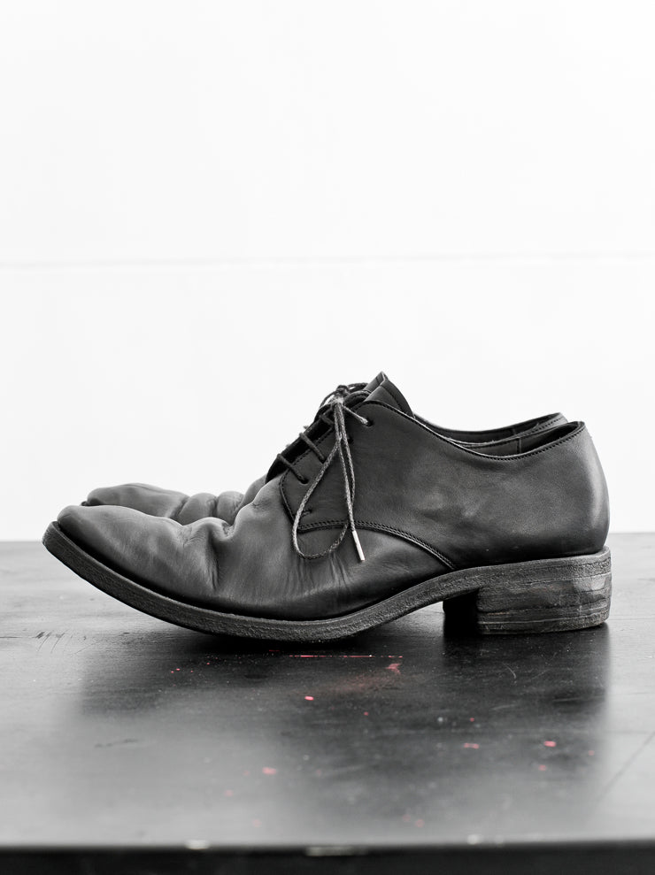 A DICIANNOVEVENTITRE メンズダービーシューズ SS6 / BLACK