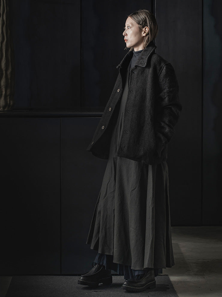 ATELIER SUPPAN <br>UNISEX re-edition wool hemp jacket