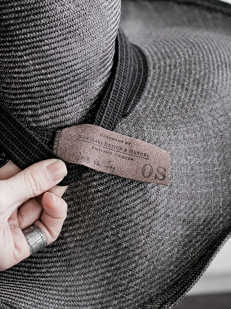 HORISAKI<br> SHVBK015 Sisal Straw Expandable Hat GRAY / ONE SIZE