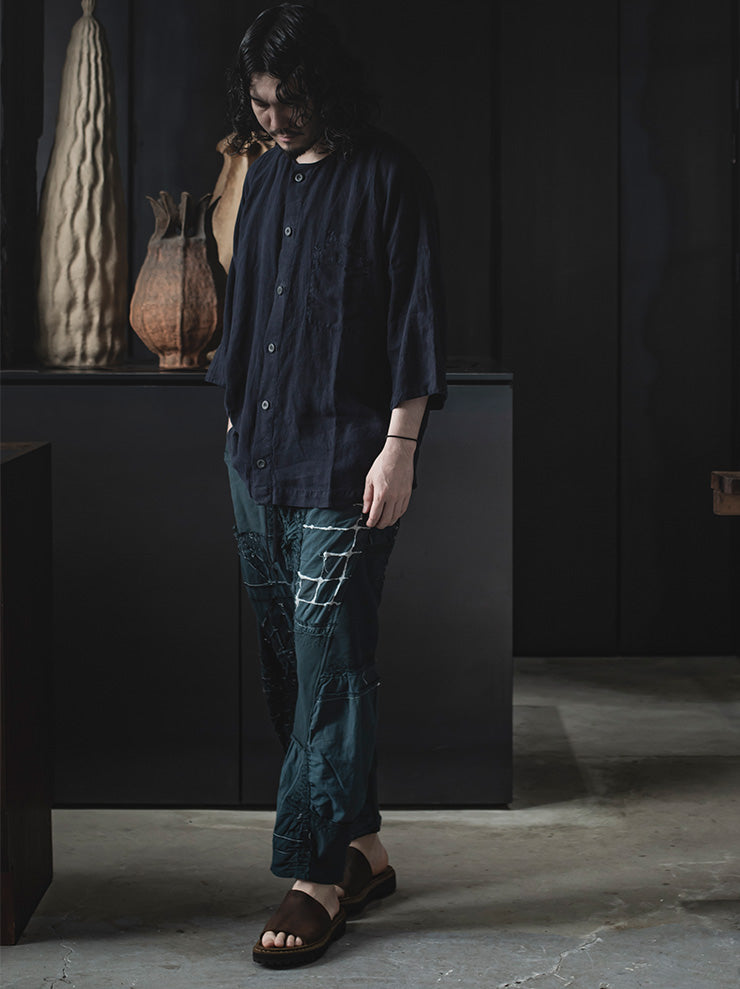 By Walid<br> MENS Hero Trousers / VERT FONCE