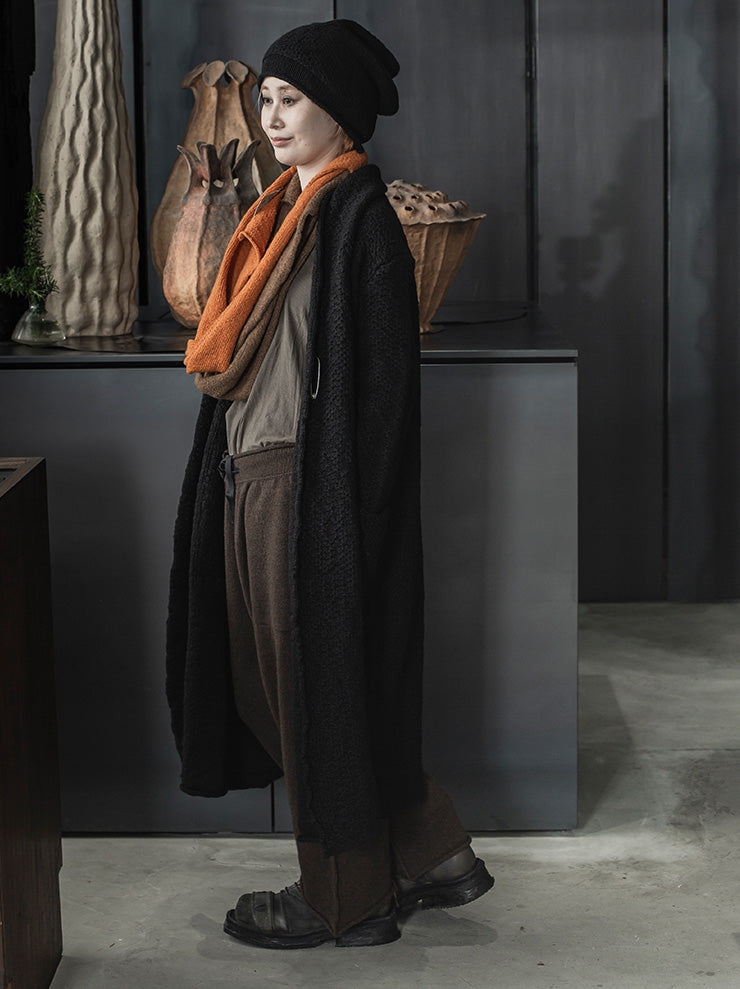 DANIEL ANDRESEN<br> Cormorant long fit trousers / Chocolate