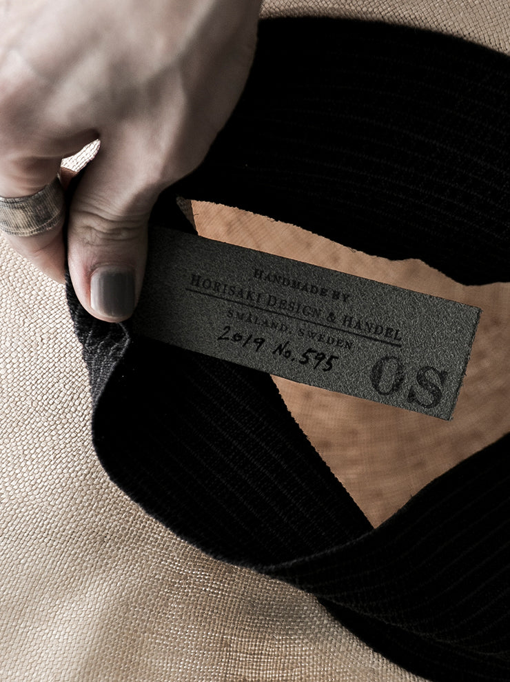HORISAKI<br> SHELS015 Antique Paris Sisal Straw Hat NATURE