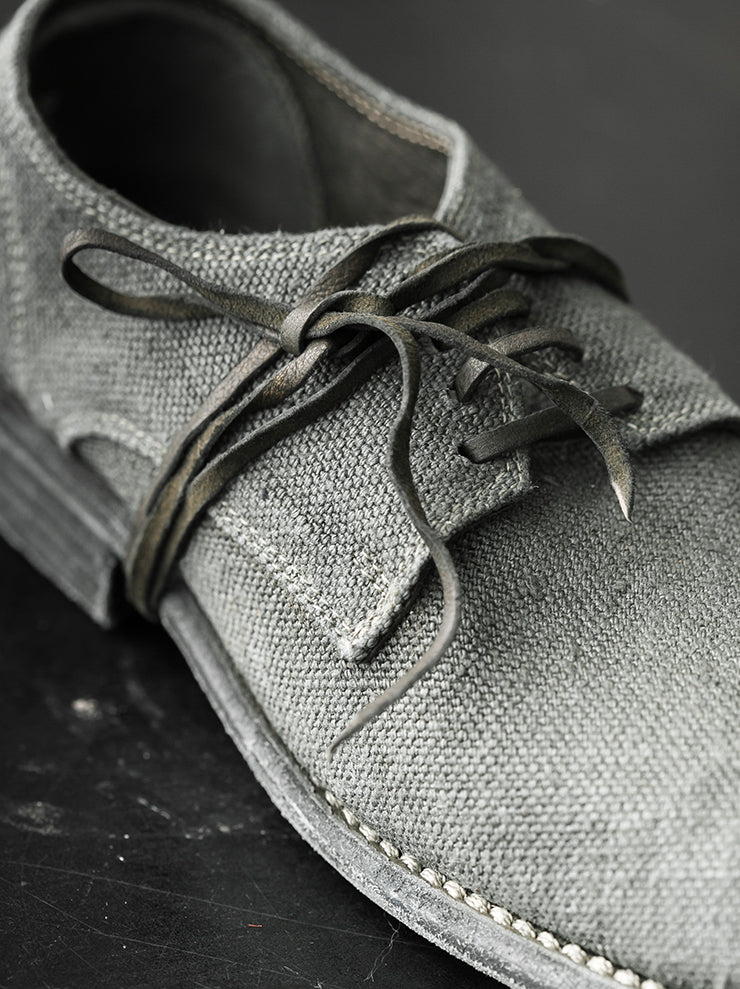 GUIDI<br>WOMENSクラシックダービーシューズ 992X MILITARY GREEN CV31T / LINEN