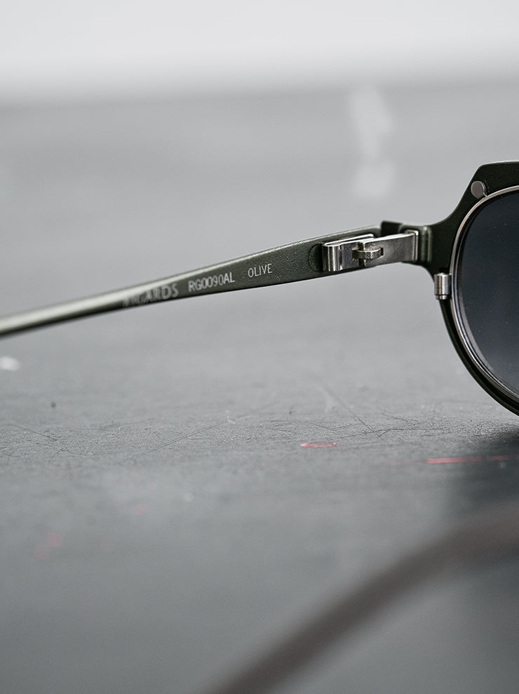 RIGARDS<br/>メタルサングラス / OLIVE COLOR / RG0090AL