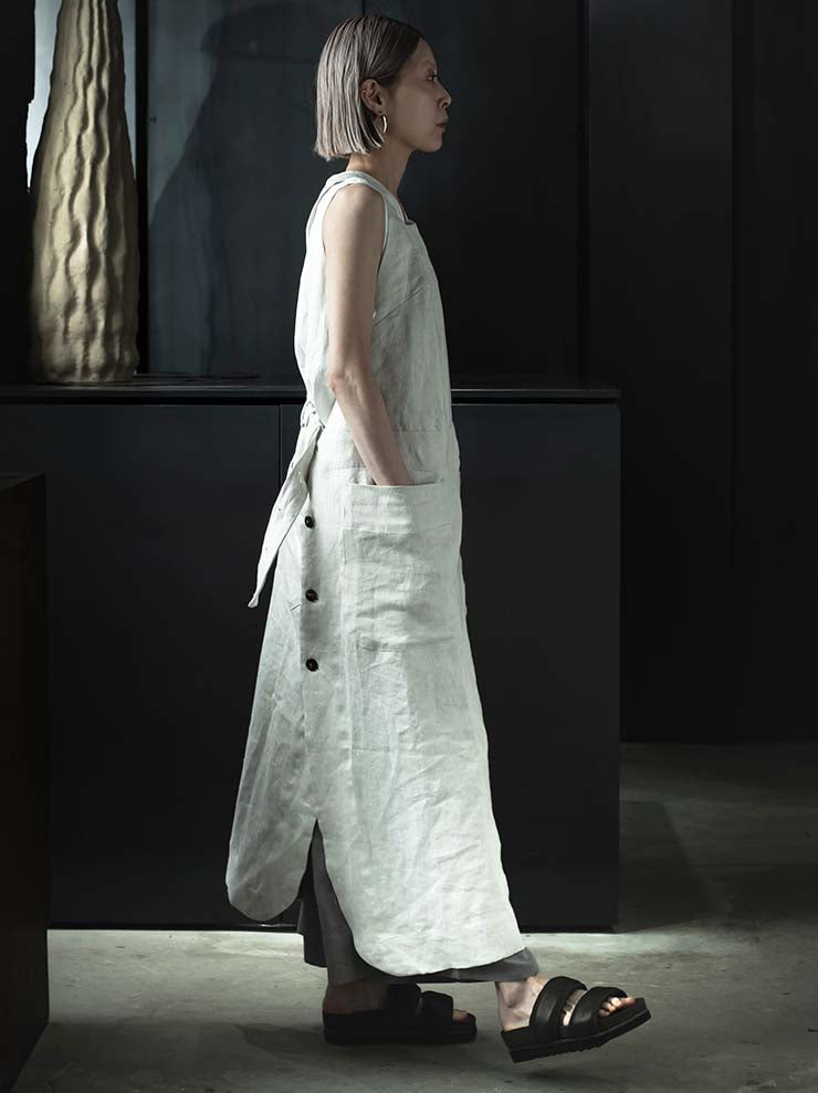 ATELIER SUPPAN<br> WOMENS apron dress