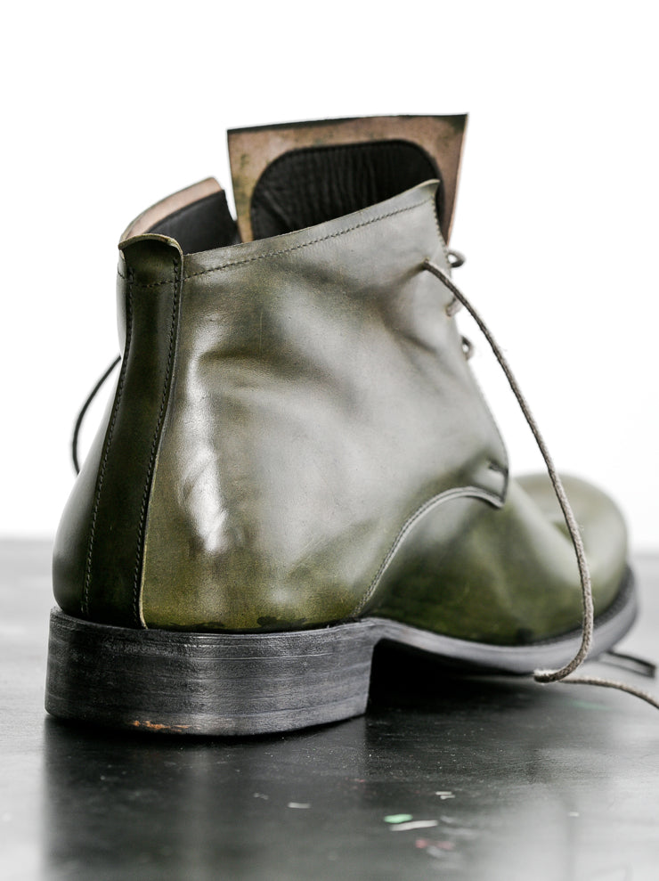 DIMISSIANOS&MILLER<br> Men's cordovan chukka boots GREEN