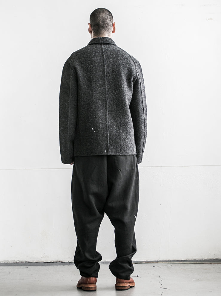 DANIEL ANDRESEN<br>IMMS ルーズフィットパンツ CHARCOAL