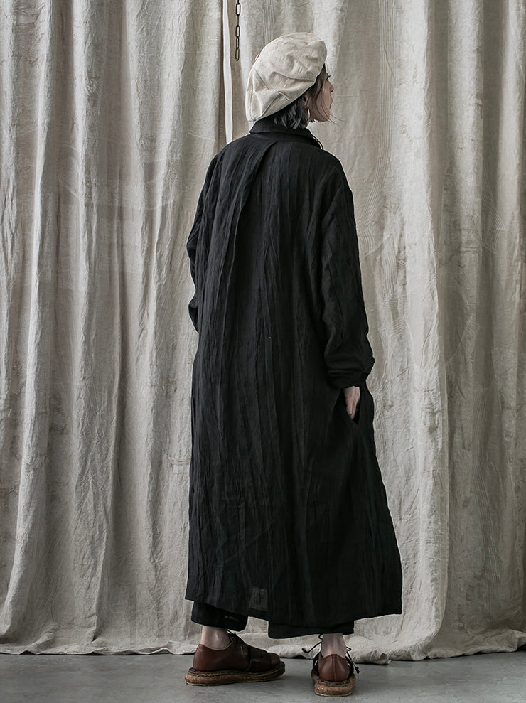 THE BACKWARD VENDOR<br> Picker hat / LINEN