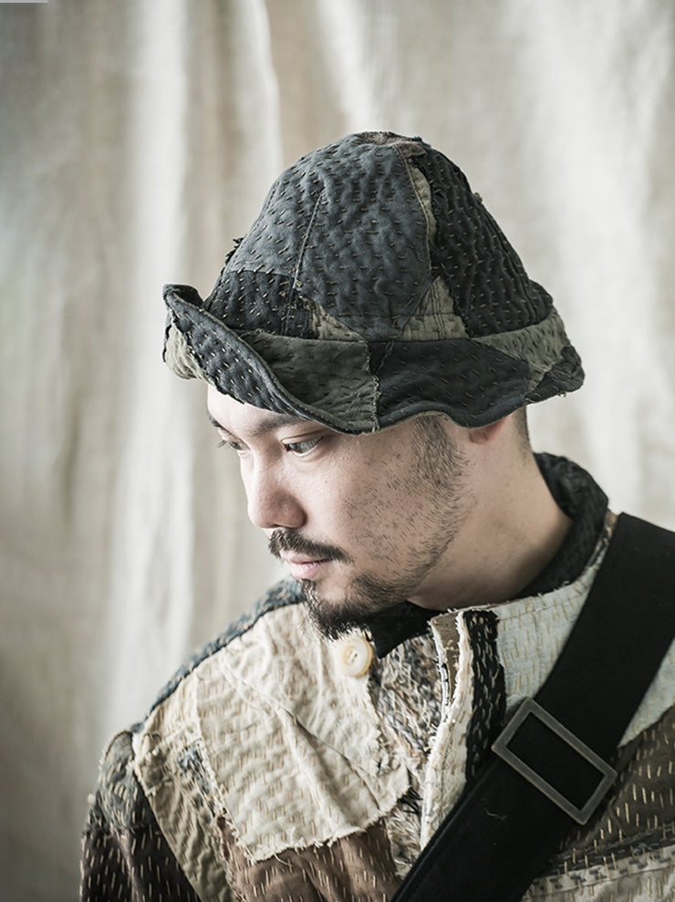 By Walid<br> Unisex honey hat MILITARY / SIZE M
