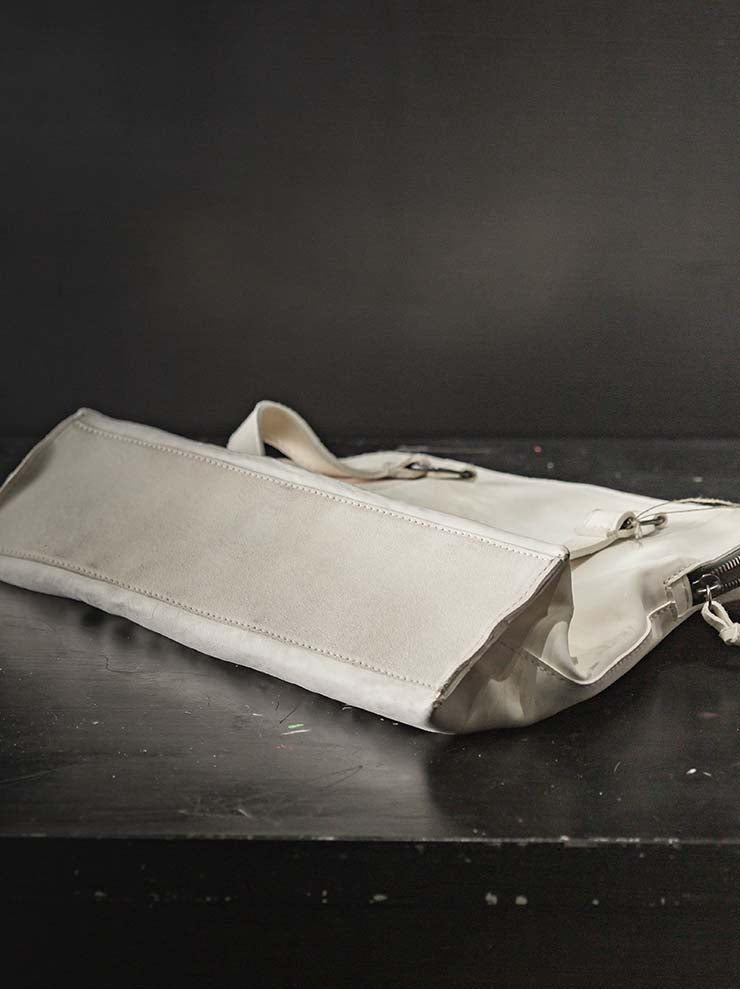 tagliovivo<br> Bowlet bag S / WHITE & SILVER
