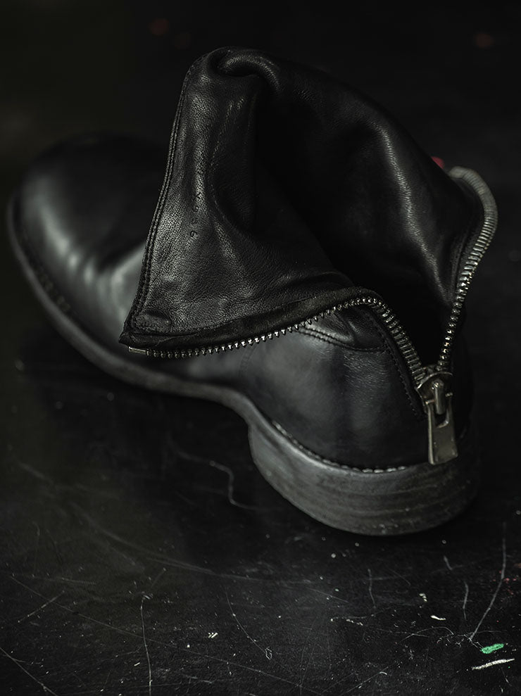 GUIDI<br>MENS バックジップブーツ 986X BLKT / HORSE FULL GRAIN