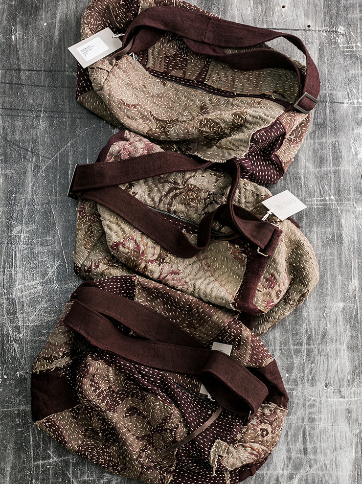 By Walid<br> Square bag DARK / tapestry story