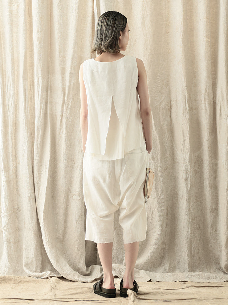 individual sentiments<br />WOMENS レイヤードショーツ WHITE