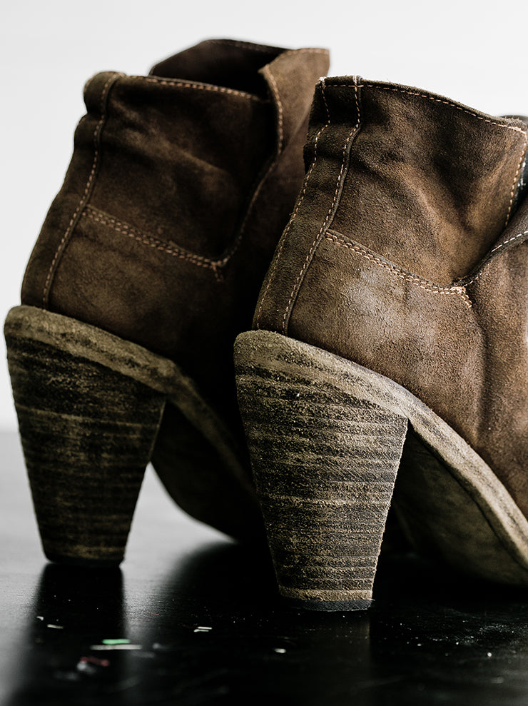 GUIDI<br />ウィメンズ ヒールアンクルブーツ MC87CU CV09T / KANGAROO REVERSE