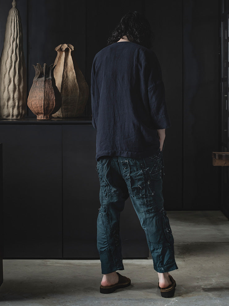 By Walid<br> MENS Hero Trousers / VERT FONCE