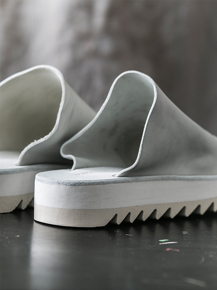 DIMISSIANOS&MILLER<br> Women's Rubber Sole Mules HORSE / WHITE GREYISH