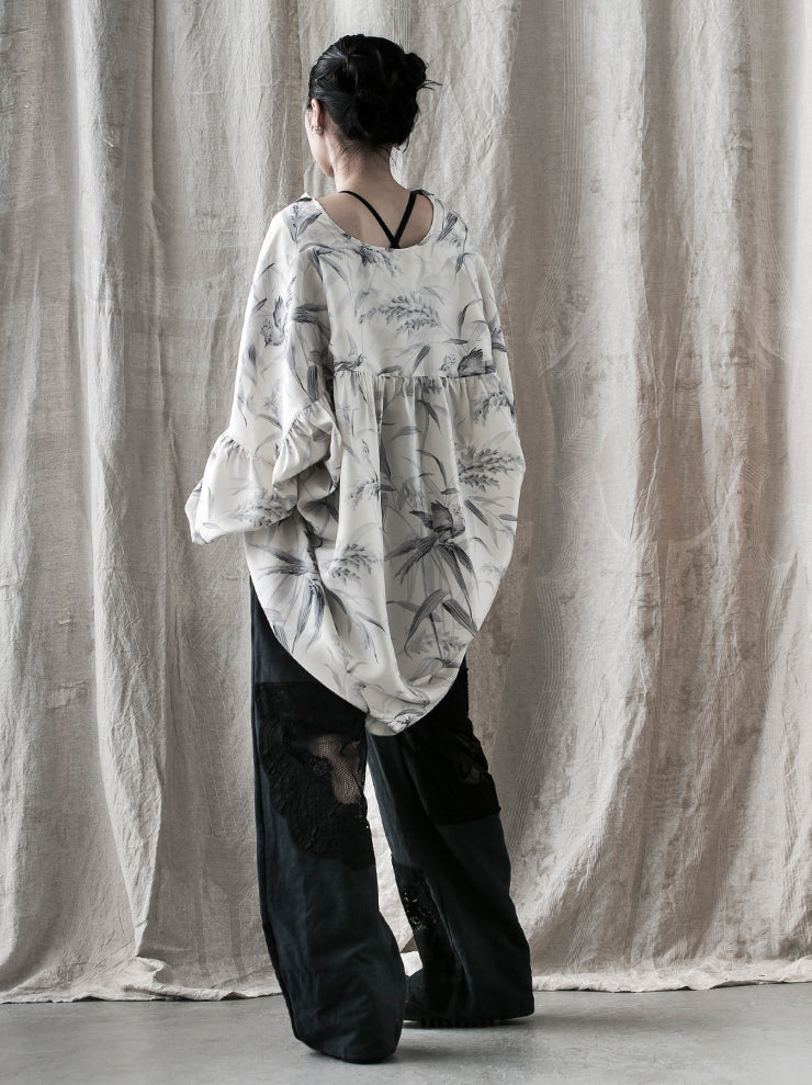 By Walid<br> Women's Mavis Trousers BLACK