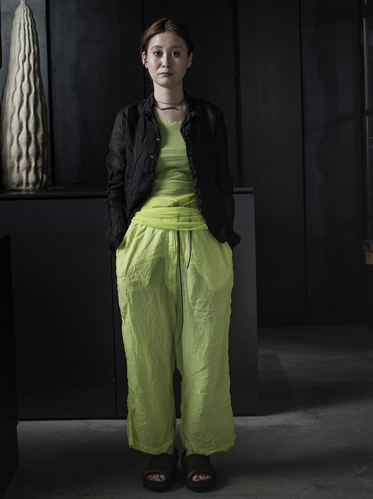 RUNDHOLZ DIP<br> WOMENS tulle tank top / SPRING